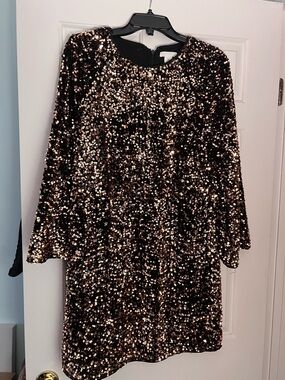 h&m brown mini dress Ladies - Dark Brown Cape-Detail Mini Dress - Size: S